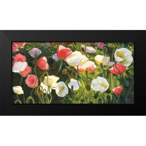 Morden s Blush Black Modern Wood Framed Art Print by Novak, Shirley