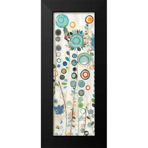 Ocean Garden I Panel II Black Modern Wood Framed Art Print by Boggs, Candra