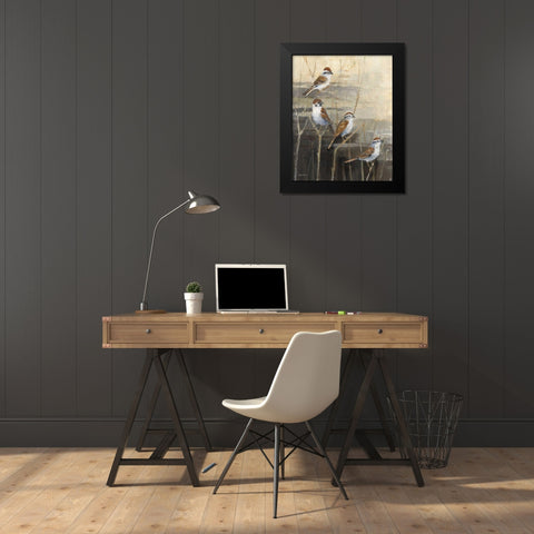 Evening Sanctuary II Black Modern Wood Framed Art Print by Tillmon, Avery
