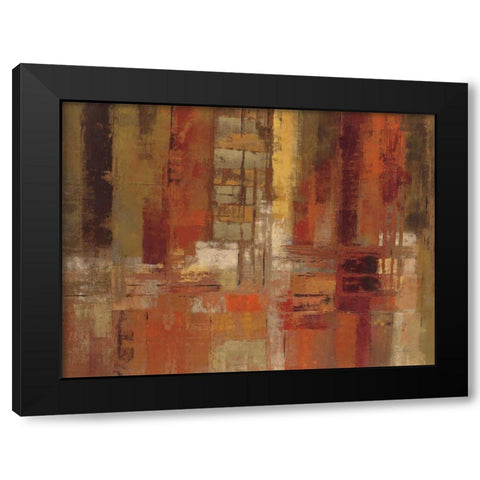 Sunset Street Crop Black Modern Wood Framed Art Print by Vassileva, Silvia