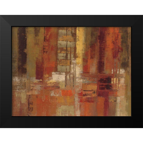 Sunset Street Crop Black Modern Wood Framed Art Print by Vassileva, Silvia