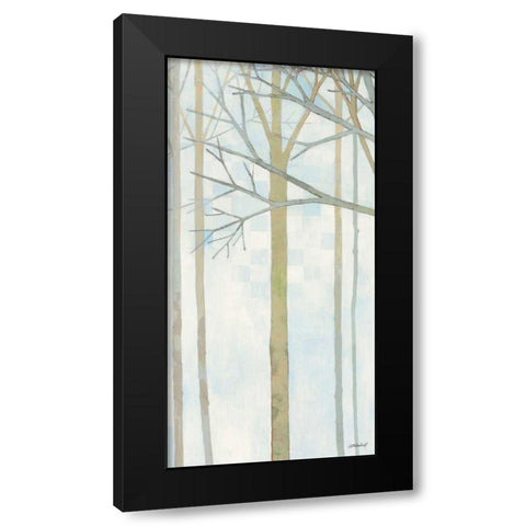 In Springtime II Black Modern Wood Framed Art Print with Double Matting by Lovell, Kathrine