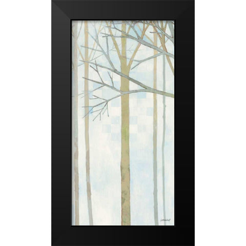 In Springtime II Black Modern Wood Framed Art Print by Lovell, Kathrine