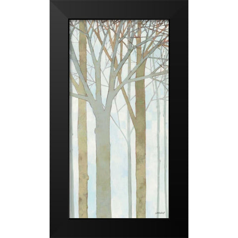 In Springtime III Black Modern Wood Framed Art Print by Lovell, Kathrine