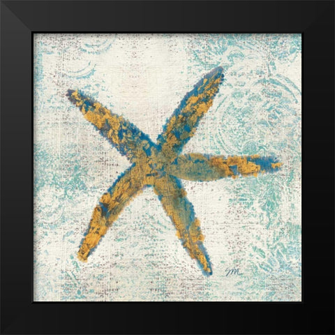 Coastal Beauty  I Black Modern Wood Framed Art Print by Mousseau, Studio