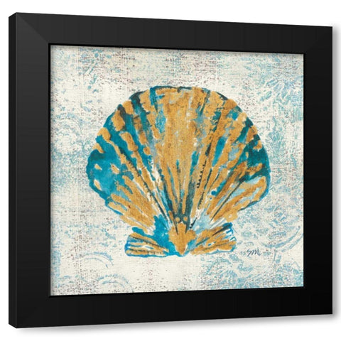 Coastal Beauty IV Black Modern Wood Framed Art Print by Mousseau, Studio