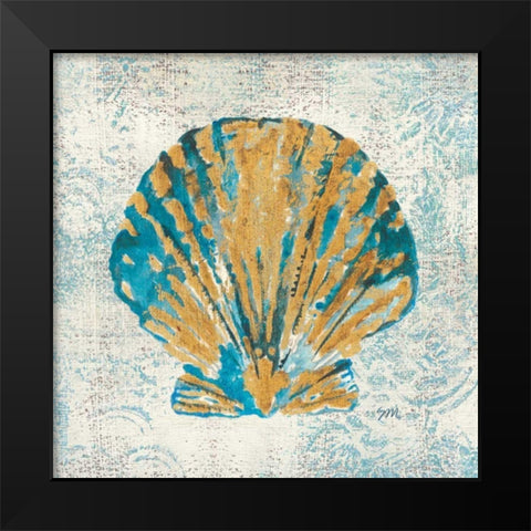 Coastal Beauty IV Black Modern Wood Framed Art Print by Mousseau, Studio