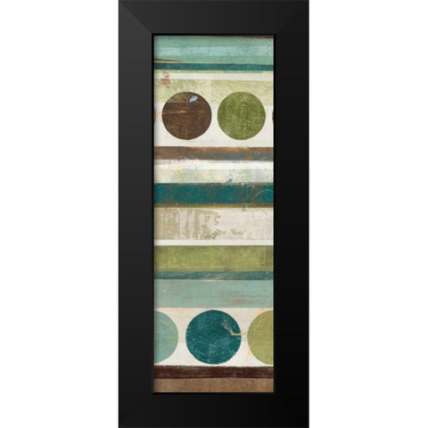 Atmosphere II Black Modern Wood Framed Art Print by Wild Apple Portfolio