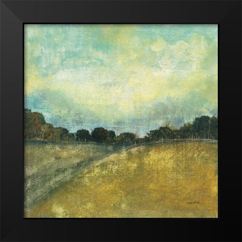 This Place II Black Modern Wood Framed Art Print by Warrick, Cheryl