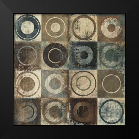 Resonate Black Modern Wood Framed Art Print by Mullan, Michael
