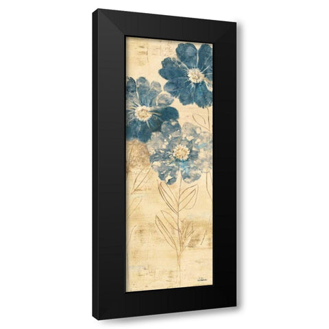 Daisy Trio I Black Modern Wood Framed Art Print by Hristova, Albena