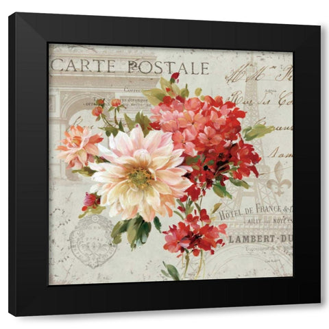 PS Je Taime Light I Black Modern Wood Framed Art Print by Audit, Lisa