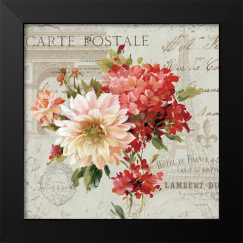 PS Je Taime Light I Black Modern Wood Framed Art Print by Audit, Lisa