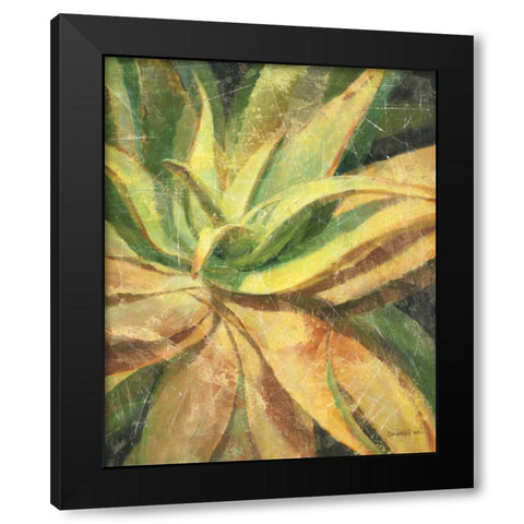 Nature Delight I  Black Modern Wood Framed Art Print by Nai, Danhui