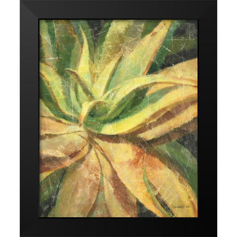 Nature Delight I  Black Modern Wood Framed Art Print by Nai, Danhui