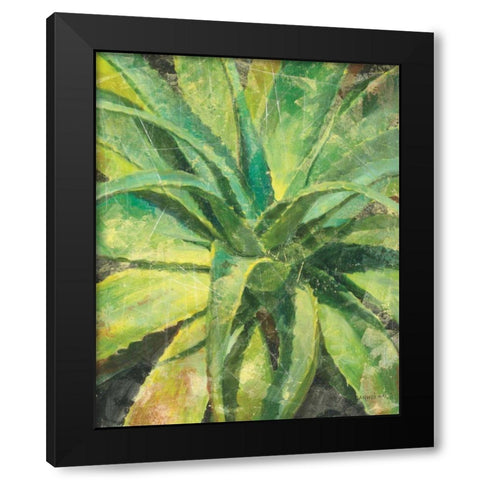 Nature Delight IV   Black Modern Wood Framed Art Print by Nai, Danhui