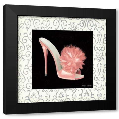 Samanthas Boudoir with Border I Black Modern Wood Framed Art Print with Double Matting by Fabiano, Marco