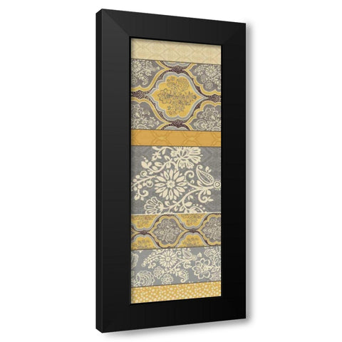Le Souk VII Black Modern Wood Framed Art Print with Double Matting by Pela Studio