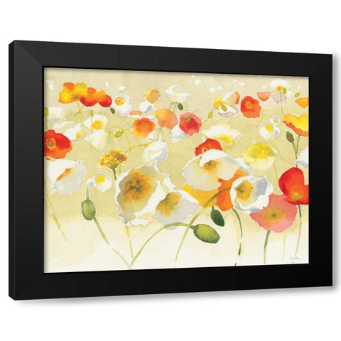 My Iceland Plot II Black Modern Wood Framed Art Print with Double Matting by Novak, Shirley