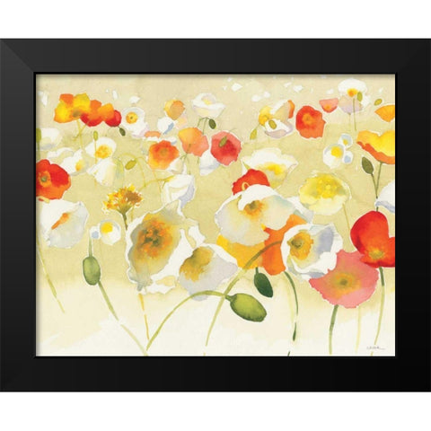 My Iceland Plot II Black Modern Wood Framed Art Print by Novak, Shirley
