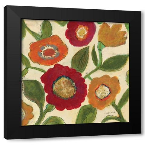 Park II v.2 Black Modern Wood Framed Art Print by Warrick, Cheryl