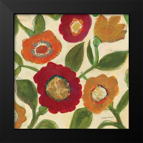 Park II v.2 Black Modern Wood Framed Art Print by Warrick, Cheryl