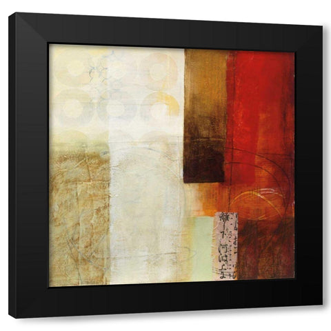 Warmth III Black Modern Wood Framed Art Print by Davies, Jane