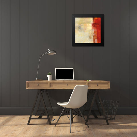 Warmth I Black Modern Wood Framed Art Print by Davies, Jane