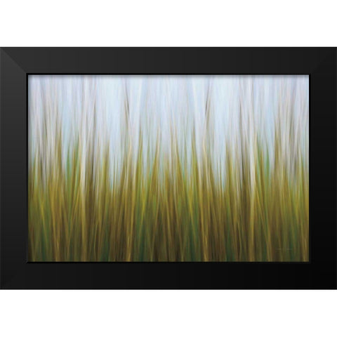 Sea Grass Canvas Black Modern Wood Framed Art Print by Gendreau, Katherine