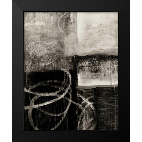 A Wintry Day IV Black Modern Wood Framed Art Print by Davies, Jane