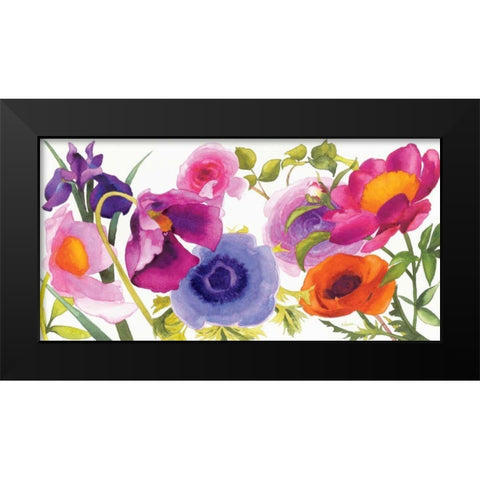 Some Favorites Black Modern Wood Framed Art Print by Novak, Shirley