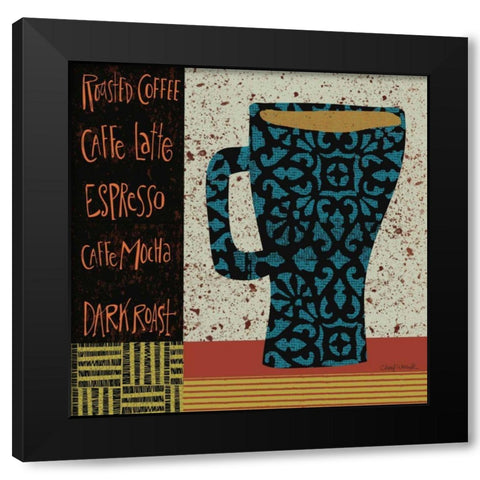 Fair Trade III Black Modern Wood Framed Art Print with Double Matting by Warrick, Cheryl