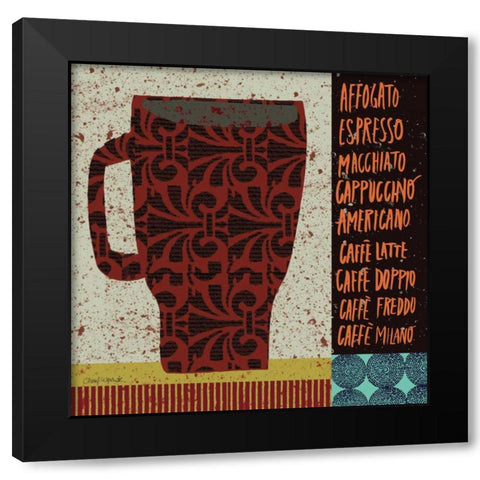 Fair Trade IV Black Modern Wood Framed Art Print with Double Matting by Warrick, Cheryl