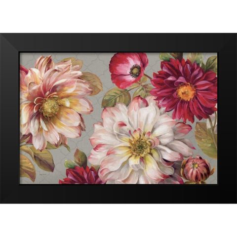 Classically Beautiful I Black Modern Wood Framed Art Print by Audit, Lisa