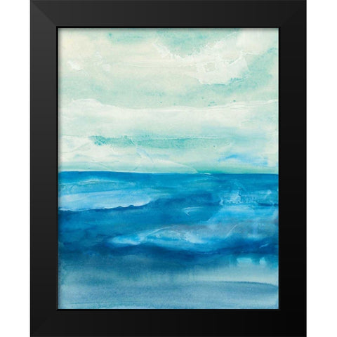 Shallow Water 12x18 Black Modern Wood Framed Art Print by Paschke, Chris