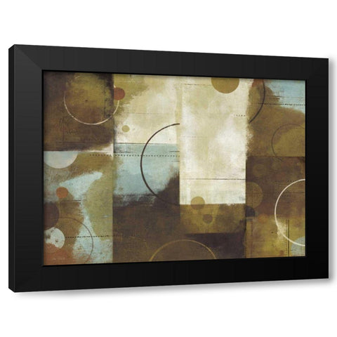 April Showers I Black Modern Wood Framed Art Print with Double Matting by Mullan, Michael