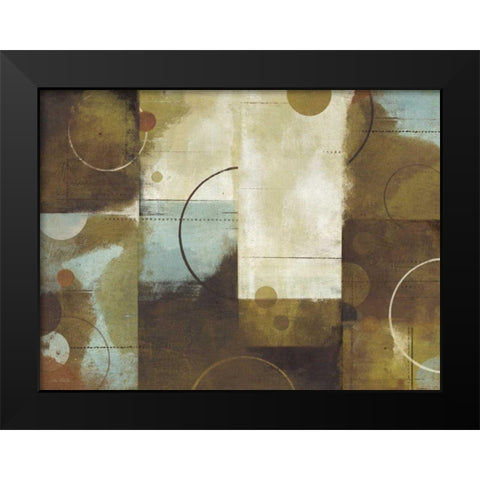 April Showers I Black Modern Wood Framed Art Print by Mullan, Michael