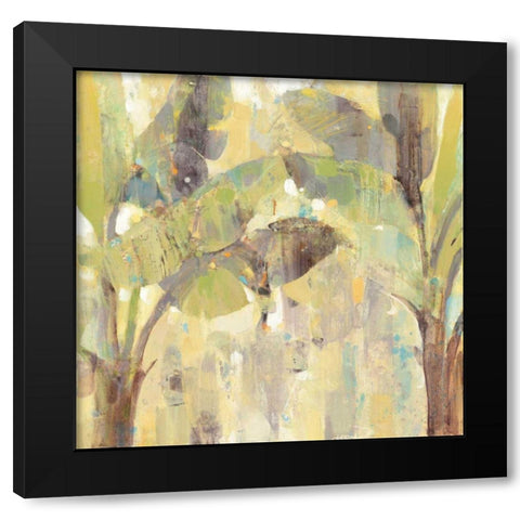 Bimini I Black Modern Wood Framed Art Print with Double Matting by Hristova, Albena
