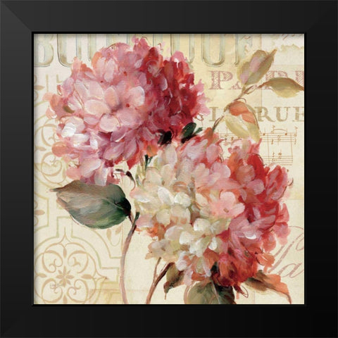 Harmonious V v.2  Black Modern Wood Framed Art Print by Audit, Lisa