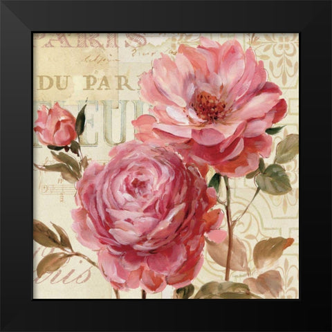 Harmonious VI v.2  Black Modern Wood Framed Art Print by Audit, Lisa