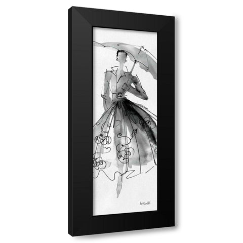 Fashion Sketchbook VI Black Modern Wood Framed Art Print with Double Matting by Tavoletti, Anne
