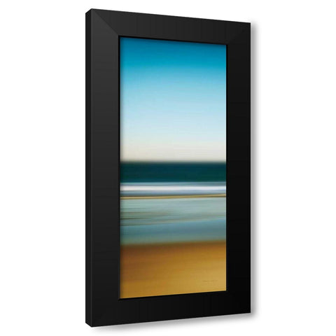 Sea Stripes I Crop Panel I Black Modern Wood Framed Art Print by Gendreau, Katherine