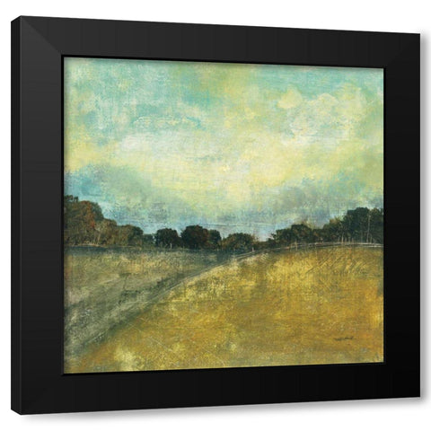 This Place II Black Modern Wood Framed Art Print by Warrick, Cheryl