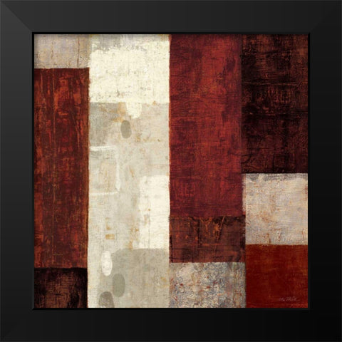 Cayenne Black Modern Wood Framed Art Print by Mullan, Michael