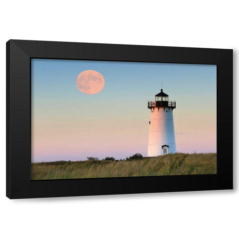 Moon over Marthas Vineyard Black Modern Wood Framed Art Print by Gendreau, Katherine