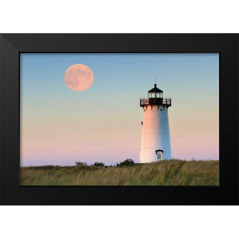 Moon over Marthas Vineyard Black Modern Wood Framed Art Print by Gendreau, Katherine