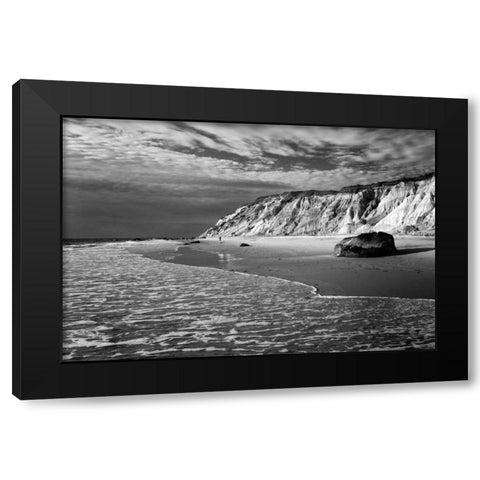 Moshup Storm Black Modern Wood Framed Art Print by Gendreau, Katherine