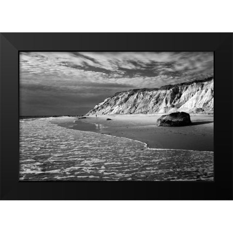 Moshup Storm Black Modern Wood Framed Art Print by Gendreau, Katherine