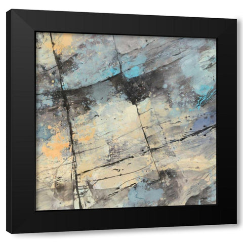 The Rocks Crop Black Modern Wood Framed Art Print with Double Matting by Hristova, Albena