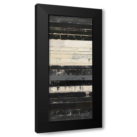 Zephyr II Black Modern Wood Framed Art Print by Schick, Mike